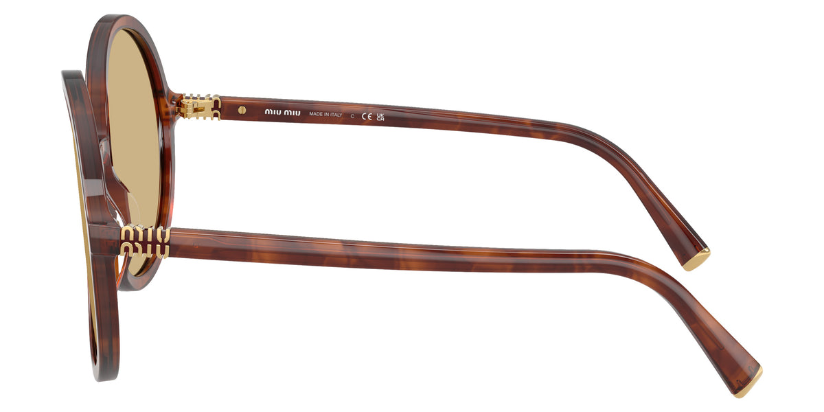 Miu Miu® MU B02S Sunglasses MU B02S 26E10R 59 - Striped Tobacco