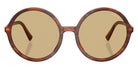 Miu Miu® MU B02SF Sunglasses MU B02SF 26E10R 59 - Striped Tobacco