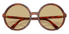 Miu Miu® MU B02SF Sunglasses MU B02SF 26E10R 59 - Striped Tobacco