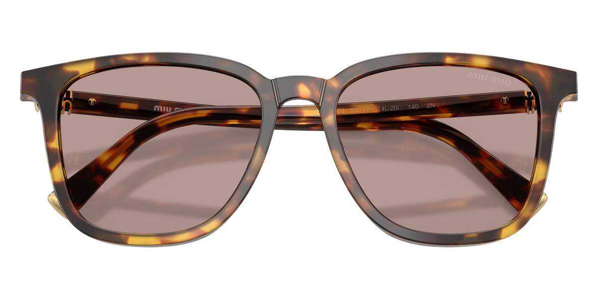 Miu Miu® MU B03S Sunglasses MU B03S 14L20I 53 - Honey Havana