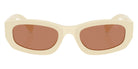 Miu Miu® MU B04S Sunglasses MU B04S 21D90Q 53 - Milk