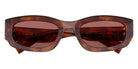 Miu Miu® MU B04S Sunglasses MU B04S 26E80B 53 - Striped Tobacco