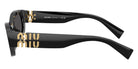 Miu Miu® MU B04SF Sunglasses MU B04SF 16K08Z 53 - Black