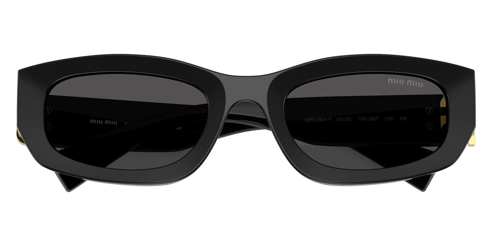 Miu Miu® MU B04SF Sunglasses MU B04SF 16K08Z 53 - Black