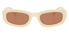 Miu Miu® MU B04SF Sunglasses MU B04SF 21D90Q 53 - Milk