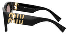 Miu Miu® MU B05S Sunglasses MU B05S 16K20I 51 - Black