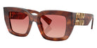 Miu Miu® MU B05S Sunglasses MU B05S 26E50U 51 - Striped Tobacco