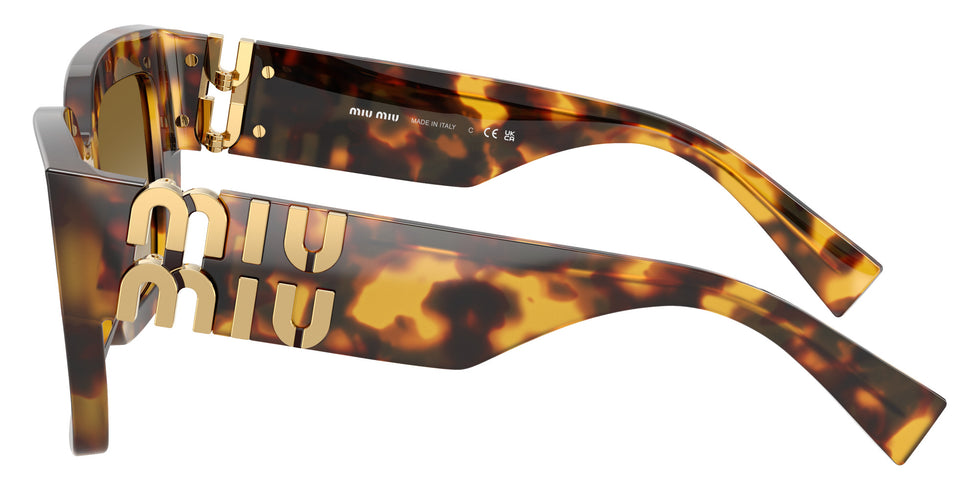 Miu Miu® MU B05SF Sunglasses MU B05SF 14L20U 51 - Honey Havana