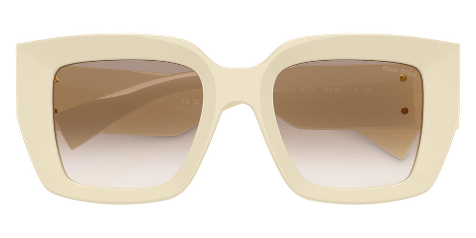 Miu Miu® MU B05SF Sunglasses MU B05SF 21D90L 51 - Milk
