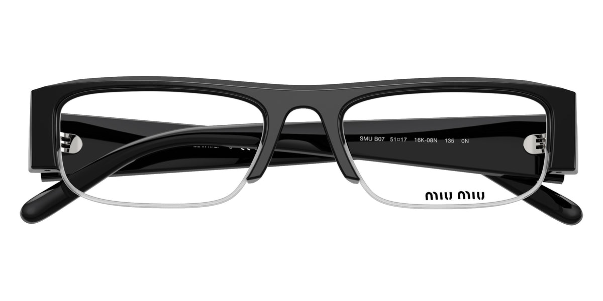 Miu Miu® MU B07S Sunglasses MU B07S 16K08N 51 - Black