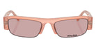 Miu Miu® MU B07S Sunglasses MU B07S 20I60V 51 - Opaline Pink