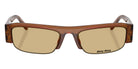 Miu Miu® MU B07S Sunglasses MU B07S 22I10R 51 - Opaline Amber