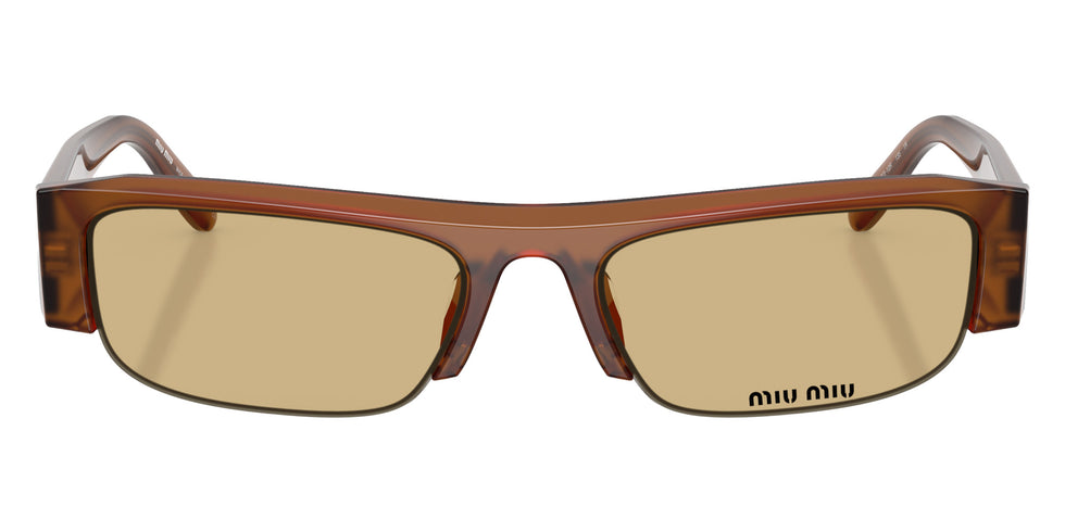 Miu Miu® MU B07S Sunglasses MU B07S 22I10R 51 - Opaline Amber