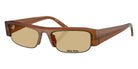 Miu Miu® MU B07S Sunglasses MU B07S 22I10R 51 - Opaline Amber