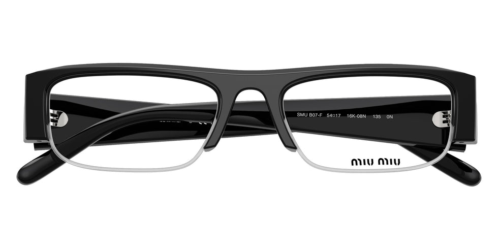 Miu Miu® MU B07SF Sunglasses MU B07SF 16K08N 54 - Black