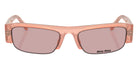 Miu Miu® MU B07SF Sunglasses MU B07SF 20I60V 54 - Opaline Pink
