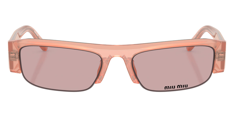 Miu Miu® MU B07SF Sunglasses MU B07SF 20I60V 54 - Opaline Pink