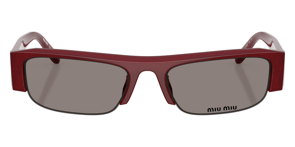 Miu Miu® MU B07SF Sunglasses MU B07SF 21I80Q 54 - Opaline Burgundy