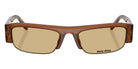Miu Miu® MU B07SF Sunglasses MU B07SF 22I10R 54 - Opaline Amber