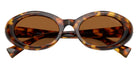 Miu Miu® MU B09SF Sunglasses MU B09SF 14L20V 52 - Honey Havana