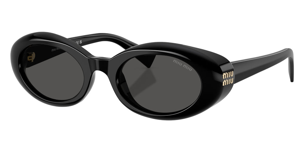 Miu Miu® MU B09SF Sunglasses MU B09SF 16K08Z 52 - Black