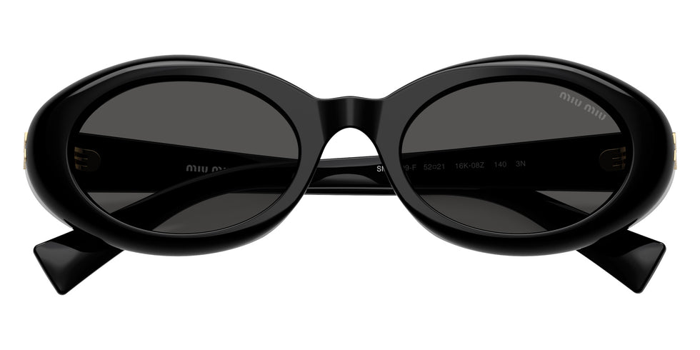 Miu Miu® MU B09SF Sunglasses MU B09SF 16K08Z 52 - Black