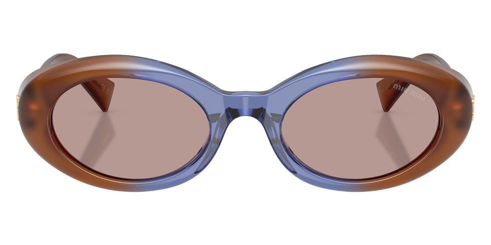 Miu Miu® MU B09SF Sunglasses MU B09SF 22R20I 52 - Opal Brown