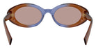 Miu Miu® MU B09SF Sunglasses MU B09SF 22R20I 52 - Opal Brown
