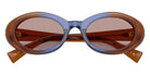 Miu Miu® MU B09SF Sunglasses MU B09SF 22R20I 52 - Opal Brown