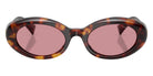 Miu Miu® MU B09SF Sunglasses MU B09SF 27L50Y 52 - Havana