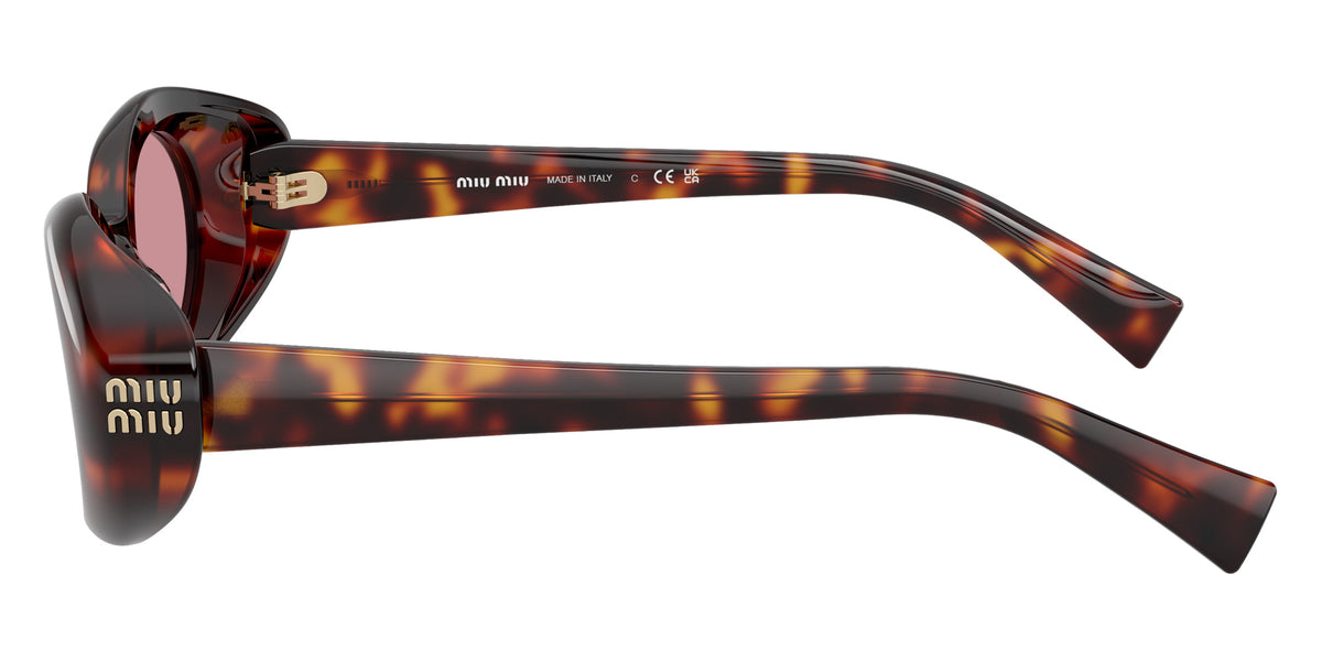 Miu Miu® MU B09SF Sunglasses MU B09SF 27L50Y 52 - Havana