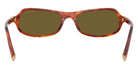 Miu Miu® MU B10SU Sunglasses MU B10SU 11P09Z 55 - Havana Cognac