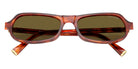 Miu Miu® MU B10SU Sunglasses MU B10SU 11P09Z 55 - Havana Cognac
