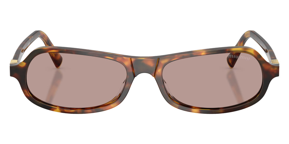 Miu Miu® MU B10SU Sunglasses MU B10SU 14L20I 55 - Honey Havana