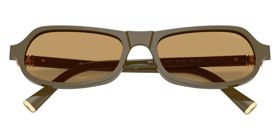Miu Miu® MU B10SU Sunglasses MU B10SU 25L10Y 55 - Green