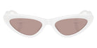Miu Miu® MU B11SU Sunglasses MU B11SU 20M20I 55 - Opal White