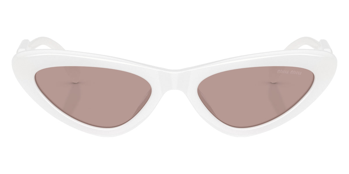 Miu Miu® MU B11SU Sunglasses MU B11SU 20M20I 55 - Opal White