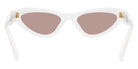 Miu Miu® MU B11SU Sunglasses MU B11SU 20M20I 55 - Opal White