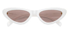 Miu Miu® MU B11SU Sunglasses MU B11SU 20M20I 55 - Opal White