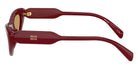 Miu Miu® MU B11SU Sunglasses MU B11SU 21I10Y 55 - Opal Burgundy