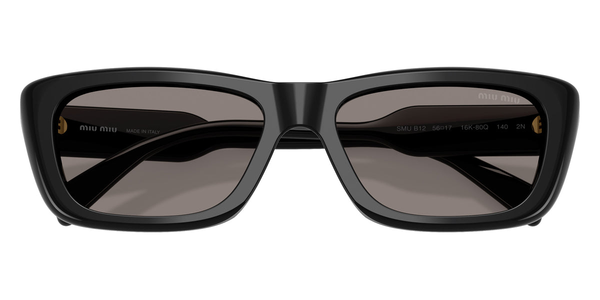 Miu Miu® MU B12S Sunglasses MU B12S 16K80Q 56 - Black