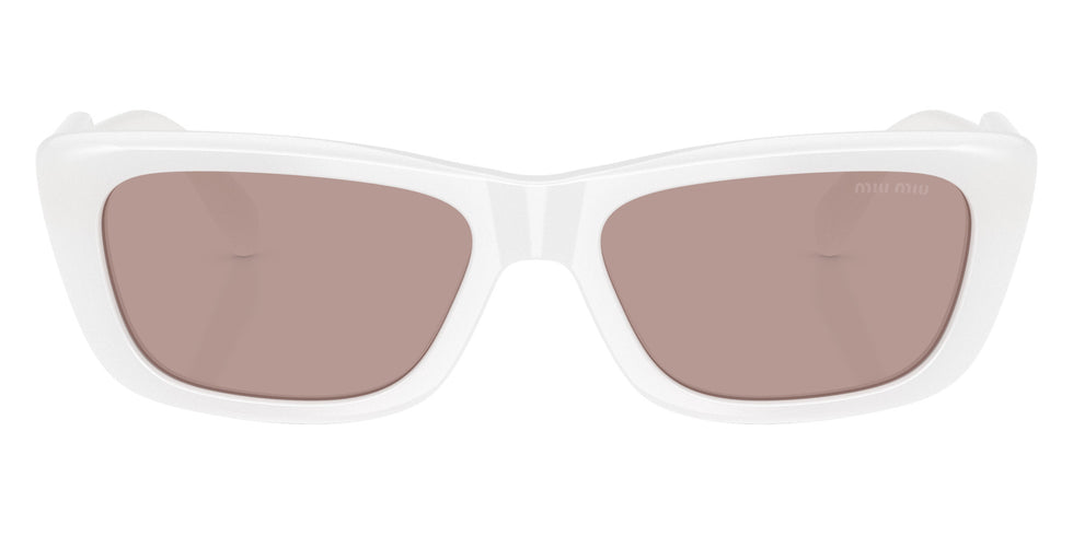 Miu Miu® MU B12S Sunglasses MU B12S 20M20I 56 - Opal White