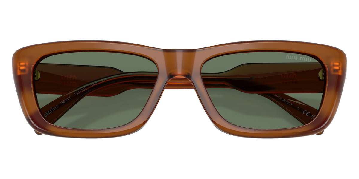 Miu Miu® MU B12S Sunglasses MU B12S 22I70L 56 - Amber