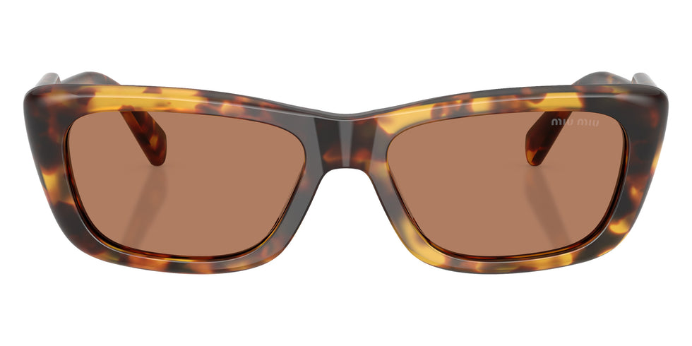 Miu Miu® MU B12SF Sunglasses MU B12SF 14L20D 56 - Honey Havana