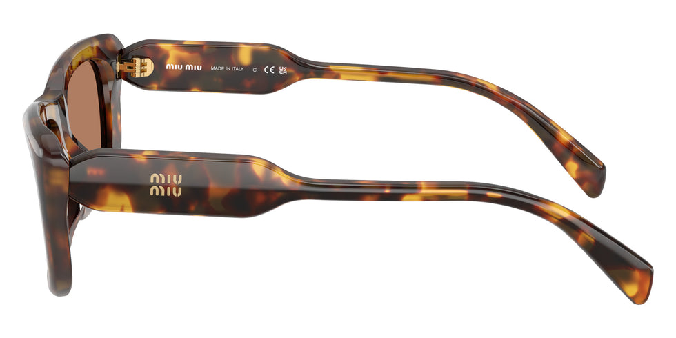 Miu Miu® MU B12SF Sunglasses MU B12SF 14L20D 56 - Honey Havana