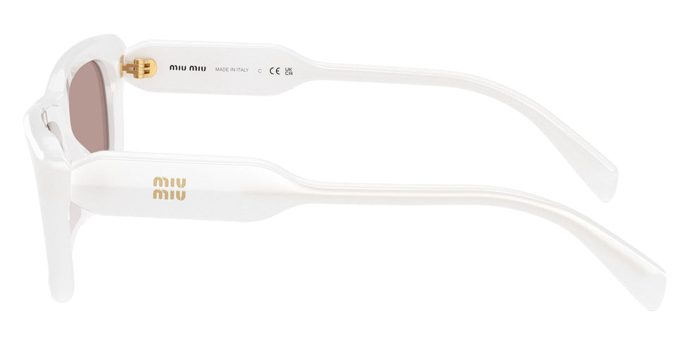 Miu Miu® MU B12SF Sunglasses MU B12SF 20M20I 56 - Opal White