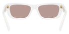 Miu Miu® MU B12SF Sunglasses MU B12SF 20M20I 56 - Opal White