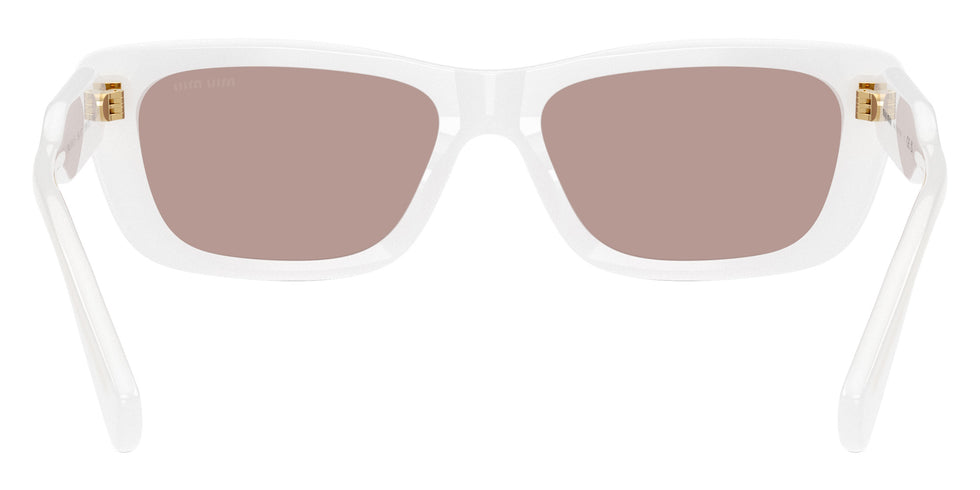 Miu Miu® MU B12SF Sunglasses MU B12SF 20M20I 56 - Opal White