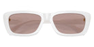 Miu Miu® MU B12SF Sunglasses MU B12SF 20M20I 56 - Opal White