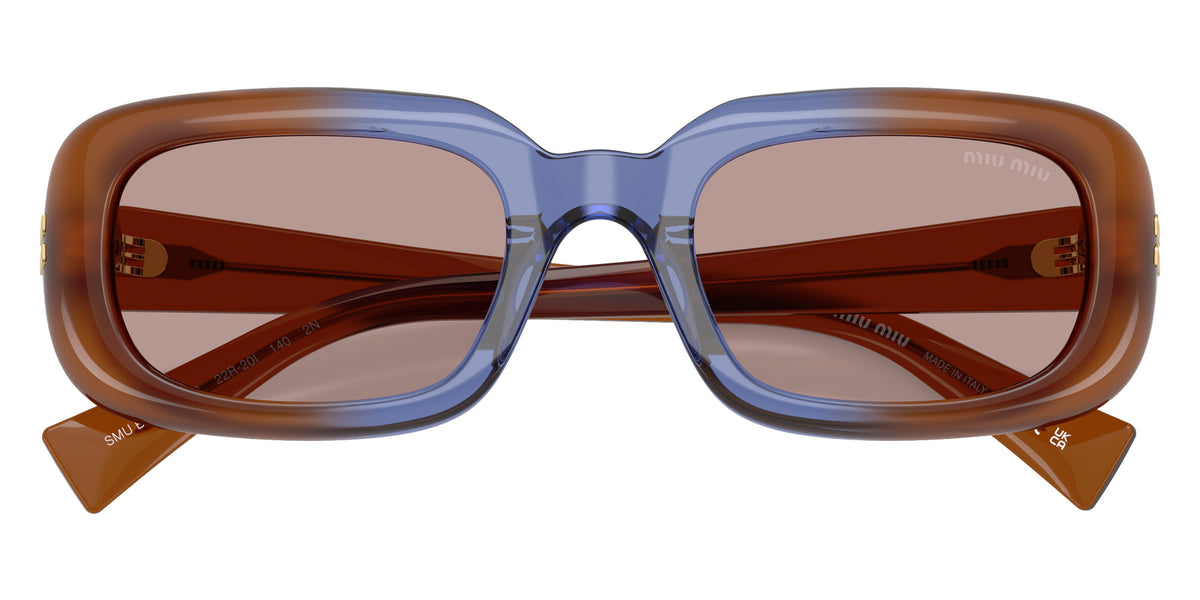 Miu Miu® MU B13S Sunglasses MU B13S 22R20I 52 - Opal Brown